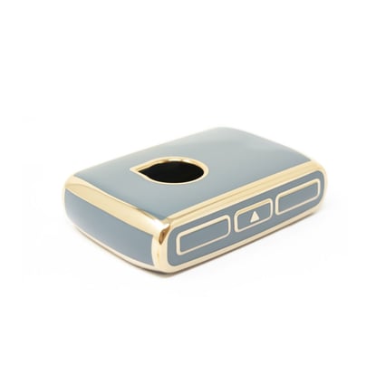 New-Aftermarket-Nano-High-Quality-Cover-For-Volvo-S90-Smart-Remote-Key-4-Buttons-Gray-Color-VOL-B11J---Emirates-Keys