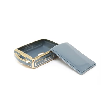 New-Aftermarket-Nano-High-Quality-Cover-For-Volvo-S90-Smart-Remote-Key-4-Buttons-Gray-Color-VOL-B11J---Emirates-Keys