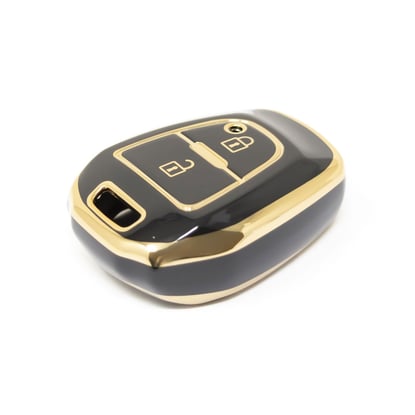 New-Aftermarket-Nano-High-Quality-Cover-For-Isuzu-Remote-Key-2-Buttons-Black-Color-ISZ-A11J---Emirates-Keys