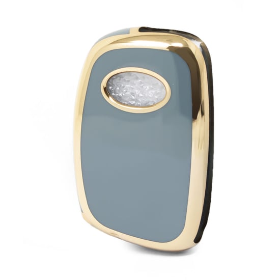New-Aftermarket-Nano-High-Quality-Cover-For-Hyundai-Flip-Remote-Key-3-Buttons-Gray-Color-HY-F11J3B---Emirates-Keys
