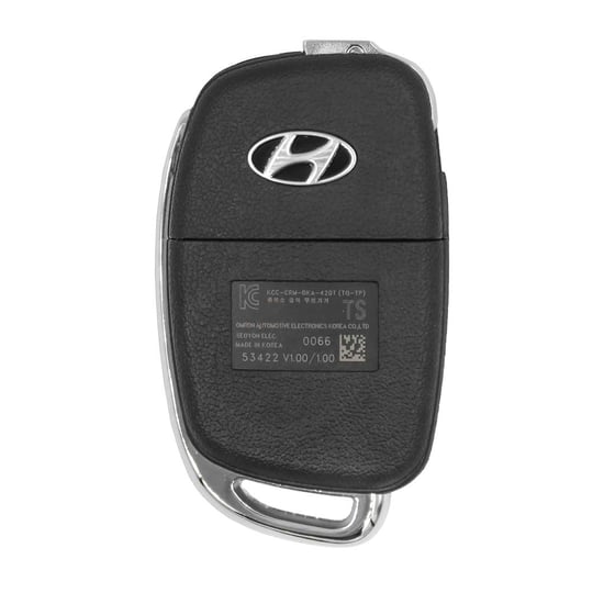 New-Hyundai-Starex-2016-Genuine---OEM-Flip-Remote-Key-2-Buttons-433MHz-OEM-Part-Number:-95430-4H201---FCC-ID:-OKA-420T---Emirates-Keys