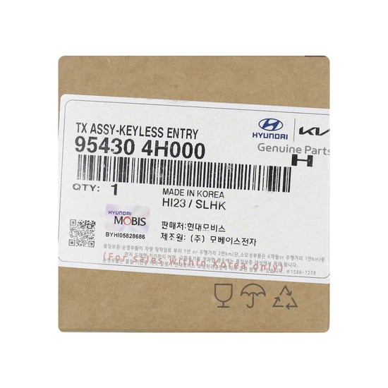 New-Hyundai-Starex-2016-Genuine---OEM-Flip-Remote-Key-2-Buttons-433MHz-OEM-Part-Number:-95430-4H000---FCC-ID:-OKA-420T---Emirates-Keys