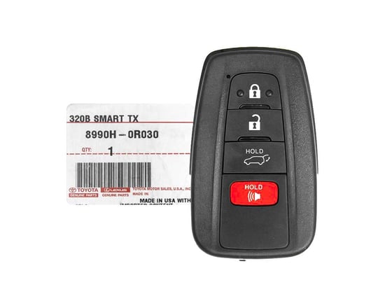 Brand-New-Toyota-Rav4-2019-2021-Genuine-OEM-Smart-Remote-Key-4-Buttons-315MHz-8990H-0R030,-8990H-42030,-8990H-42040-FCCID:-HYQ14FBC---Emirates-Keys