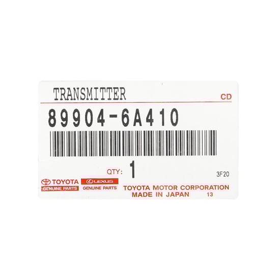 New-Lexus-LX570-2021-Genuine---OEM-Smart-Remote-Key-3-Buttons-312-314MHz-OEM-Part-Number:-89904-6A410---899046A410---FCC-ID:-HYQ14FLB---Emirates-Keys