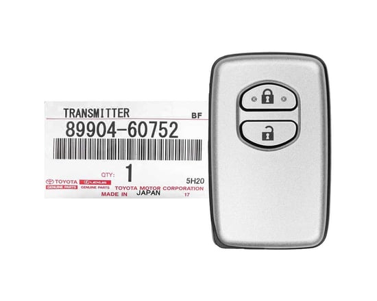 New-Toyota-Prado-2010-2017-Genuine-OEM-Smart-Key-2-Buttons-433MHz-FSK-89904-60750---89904-60751---89904-60752---89904-60500---89904-60501---89904-60502