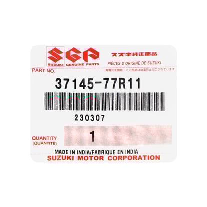 New-Suzuki-Genuine---OEM-Remote-Key-2-Buttons-433MHz-OEM-Part-Number:-37145-77R11---Emirates-Keys