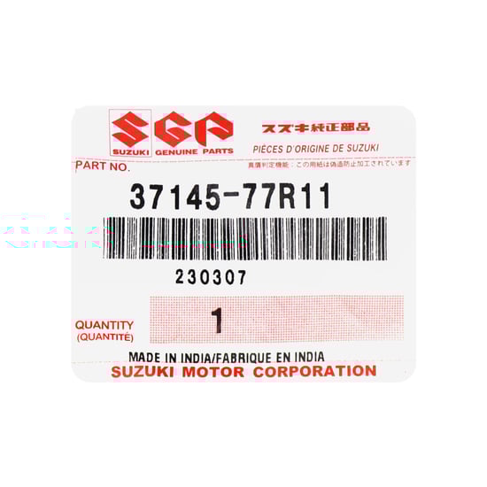 New-Suzuki-Genuine---OEM-Remote-Key-2-Buttons-433MHz-OEM-Part-Number:-37145-77R11---Emirates-Keys