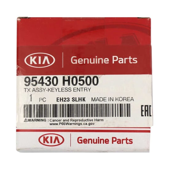 New-KIA-Rio-2021-Flip-Genuine-OEM-Remote-Key-3-Buttons-433MHz-Manufacturer-Part-Number:-95430-H0500--Emirates-Keys