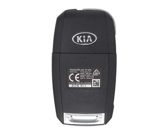 NEW-KIA-Carnival-2016-2017--Genuine-OEM-Flip-Remote-Key-5-Buttons-433MHz-95430-A9210-95430A9210---FCCID:-RKE-4F20---Emirates-Keys