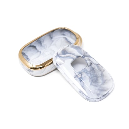 New-Aftermarket-Nano-High-Quality-Marble-Cover-For-Honda-Remote-Key-4-Buttons-White-Color-HD-G12J---Emirates-Keys