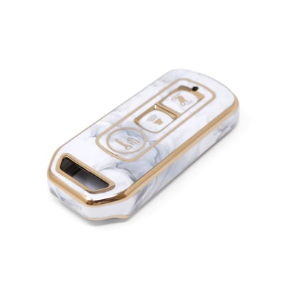 New-Aftermarket-Nano-High-Quality-Marble-Cover-For-Honda-Remote-Key-3-Buttons-White-Color-HD-I12J---Emirates-Keys