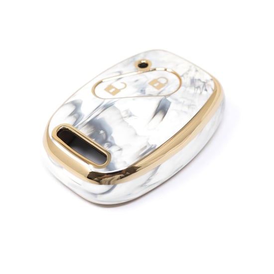 New-Aftermarket-Nano-High-Quality-Marble-Cover-For-Honda-Remote-Key-2-Buttons-White-Color-HD-J12J2----Emirates-Keys