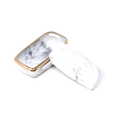 New-Aftermarket-Nano-High-Quality-Marble-Cover-For-Toyota-Remote-Key-2-Buttons-White-Color-TYT-A12J2H---Emirates-Keys