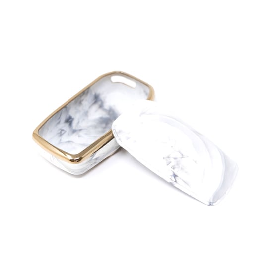 New-Aftermarket-Nano-High-Quality-Marble-Cover-For-Toyota-Remote-Key-2-Buttons-White-Color-TYT-A12J2H---Emirates-Keys
