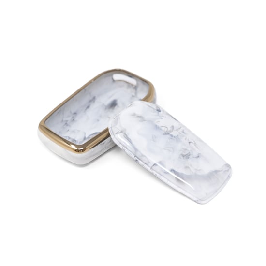 New-Aftermarket-Nano-High-Quality-Marble-Cover-For-Toyota-Remote-Key-3-Buttons-White-Color-TYT-A12J3H---Emirates-Keys