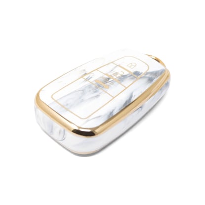 New-Aftermarket-Nano-High-Quality-Marble-Cover-For-Toyota-Remote-Key-3-Buttons-White-Color-TYT-B12J3---Emirates-Keys