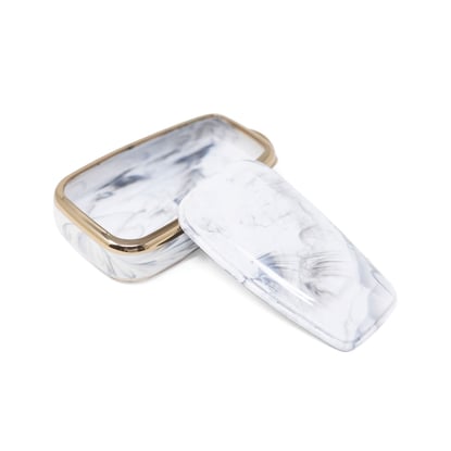 New-Aftermarket-Nano-High-Quality-Marble-Cover-For-Toyota-Remote-Key-3-Buttons-White-Color-TYT-B12J3---Emirates-Keys
