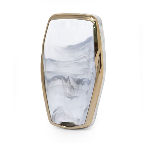 New-Aftermarket-Nano-High-Quality-Marble-Cover-For-Geely-Remote-Key-4-Buttons-White-Color-GL-B12J4B---Emirates-Keys