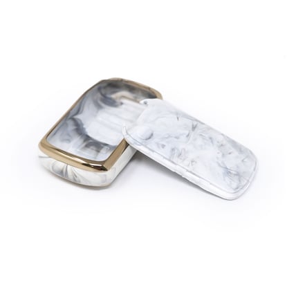 New-Aftermarket-Nano-High-Quality-Marble-Cover-For-Kia-Remote-Key-4-Buttons-White-Color-KIA-M12J4A---Emirates-Keys
