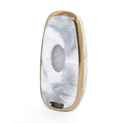 New-Aftermarket-Nano-High-Quality-Marble-Cover-For-Hyundai-Remote-Key-4-Buttons-White-Color-HY-H12J4B---Emirates-Keys