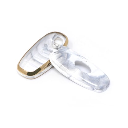 New-Aftermarket-Nano-High-Quality-Marble-Cover-For-Hyundai-Remote-Key-4-Buttons-White-Color-HY-H12J4B---Emirates-Keys