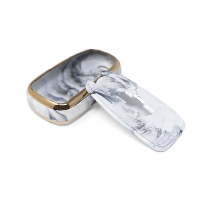 New-Aftermarket-Nano-High-Quality-Marble-Cover-For-Chevrolet-Remote-Key-4-Buttons-White-Color-CRL-B12J4B---Emirates-Keys