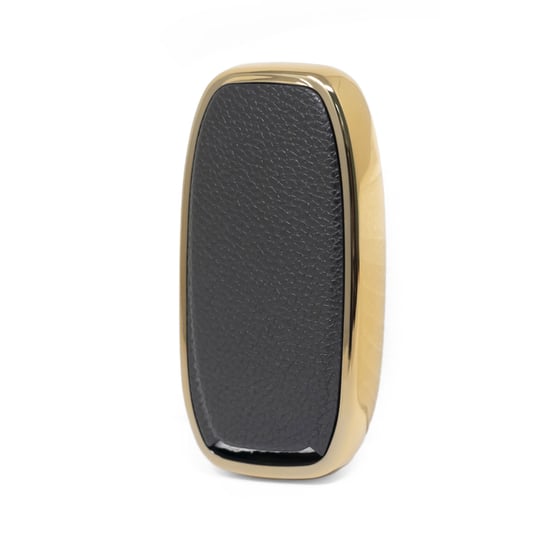 New-Aftermarket-Nano-High-Quality-Gold-Leather-Cover-For-Audi-Remote-Key-3-Buttons-Black-Color-Audi-A13J---Emirates-Keys