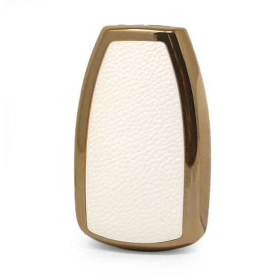 New-Aftermarket-Nano-High-Quality-Gold-Leather-Cover-For-BAIC-Remote-Key-4-Buttons-White-Color-BQ-A13J---Emirates-Keys