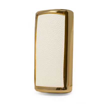 New-Aftermarket-Nano-High-Quality-Gold-Leather-Cover-For-Trumpchi-Remote-Key-5-Buttons-White-Color-CQ-A13J---Emirates-Keys