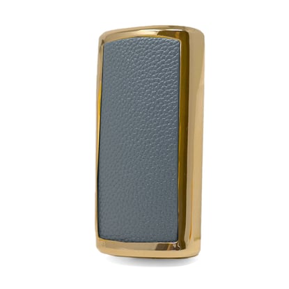 New-Aftermarket-Nano-High-Quality-Gold-Leather-Cover-For-Trumpchi-Remote-Key-5-Buttons-Gray-Color-CQ-A13J---Emirates-Keys