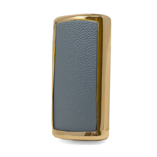 New-Aftermarket-Nano-High-Quality-Gold-Leather-Cover-For-Trumpchi-Remote-Key-5-Buttons-Gray-Color-CQ-A13J---Emirates-Keys