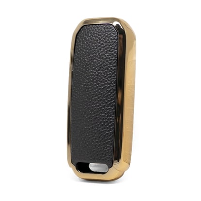 New-Aftermarket-Nano-High-Quality-Gold-Leather-Cover-For-Trumpchi-Remote-Key-3-Buttons-Black-Color-CQ-C13J----Emirates-Keys