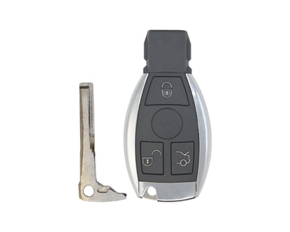 New-Mercedes-FBS4-Original-Smart-Remote-Key-PCB-3-Buttons-433MHz-with-Aftermarket-Shell-Ready-to-Program