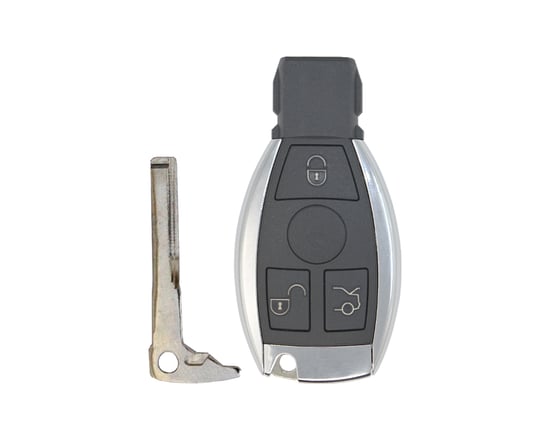 New-Mercedes-FBS4-Original-Smart-Remote-Key-PCB-3-Buttons-433MHz-with-Aftermarket-Shell-Ready-to-Program