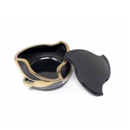 New-Aftermarket-Nano-High-Quality-Gold-Leather-Cover-For-Neta-Remote-Key-3-Buttons-Black-Color-NT-A13J---Emirates-Keys