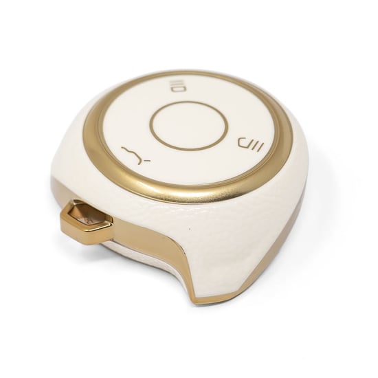 New-Aftermarket-Nano-High-Quality-Gold-Leather-Cover-For-Neta-Remote-Key-3-Buttons-White-Color-NT-A13J---Emirates-Keys