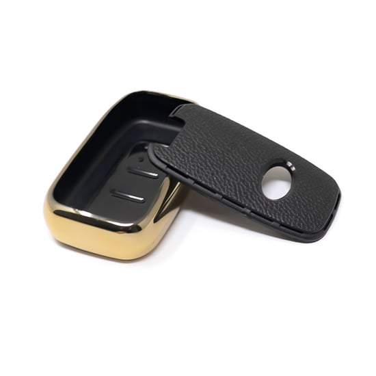 New-Aftermarket-Nano-High-Quality-Gold-Leather-Cover-For-Hyundai-Remote-Key-3-Buttons-Black-Color-HY-G13J---Emirates-Keys