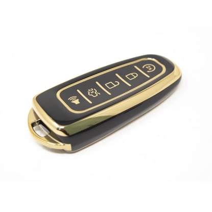 New-Aftermarket-Nano-High-Quality-Cover-For-Ford-Remote-Key-3-Buttons-Black-Color-Ford-J11J---Emirates-Keys