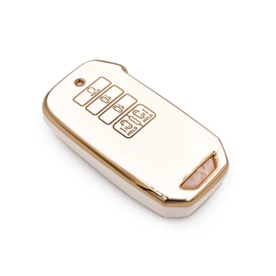 New-Aftermarket-Nano-High-Quality-Cover-For-Kia-Smart-Remote-Key-7-Buttons-White-Color-J11J9---Emirates-Keys