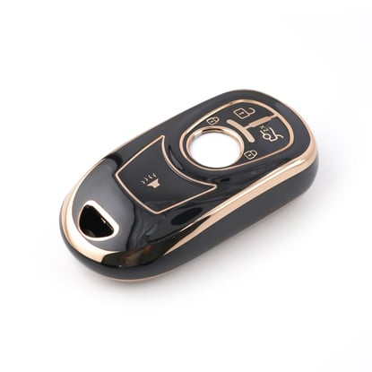 New-Aftermarket-Nano-High-Quality-Cover-For-Buick-Smart-Remote-Key-3-Buttons-Black-Color-BK-A11J5B---Emirates-Keys