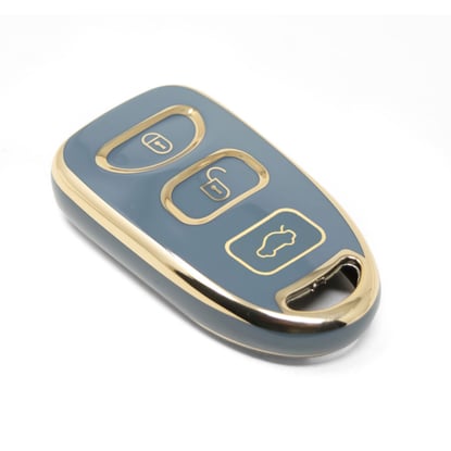 New-Aftermarket-Nano-High-Quality-Cover-For-Kia-Remote-Key-4-Buttons-Gray-Color-KIA-P11J4---Emirates-Keys