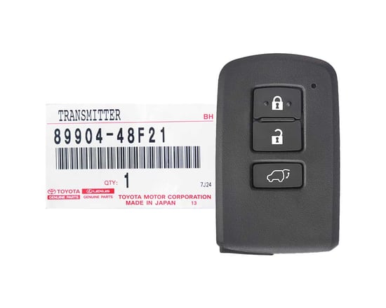 BRAND-NEW-Toyota-Land-Cruiser-2016-Genuine-Smart-Keys-Remote-3-Buttons-315MHz-89904-48F21-8990448F21-For-Japanese-Market---FCCID:-14FAB---Emirates-Keys