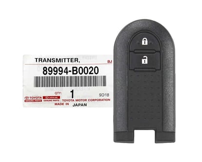 Brand-NEW-Toyota-Rush-2018-Genuine-OEM-Smart-Remote-Key-2-Buttons-433MHz-89994-B0020-89994B0020---Emirates-Keys