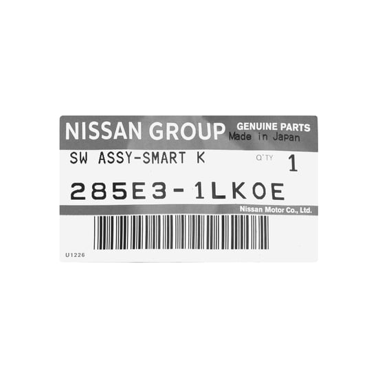 New-Nissan-Armada-2022-Genuine---OEM-Smart-Remote-Key-2+1-Buttons-433MHz-OEM-Part-Number:-285E3-1LK0E-,-285E31LK0E---FCC-ID:-CWTWB1U825---Emirates-Keys