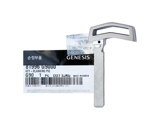 New-Genuine-OEM-Hyundai-Genesis-2018-2019-Genuine-Smart-Key-Blade-wider-Manufacturer-Part-Number:-81996-G9000-OEM---Emirates-Keys