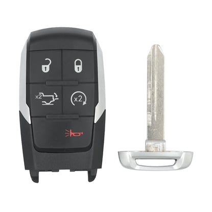New-Aftermarket-RAM-2020-Smart-Remote-Key-Shell-4+1-Buttons-Auto-Start-Without-Light-High-Quality-Best-Price---Emirates-Keys