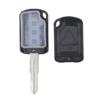 New-Aftermarket-Mitsubishi-Lancer-2019-Remote-Key-Shell-2+1-Buttons-High-Quality-Best-Price---Emirates-Keys