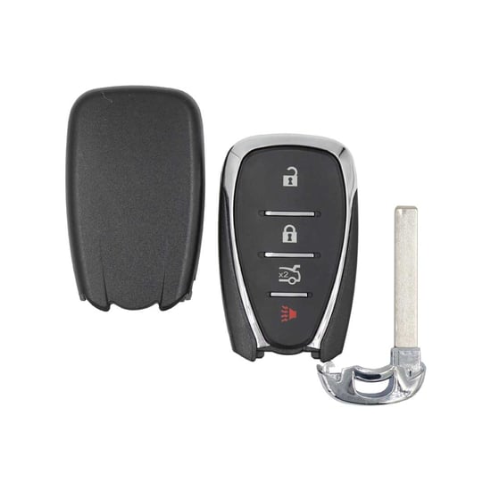 New-Aftermarket-Chevrolet-Smart-Remote-Key-Shell-3+1-Button-With-Panic-High-Quality-Best-Price---Emirates-Keys