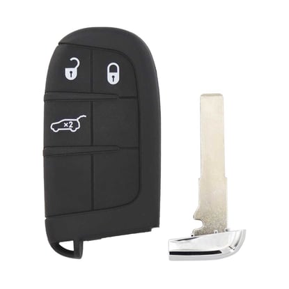 New-Aftermarket-Jeep-Renegade-Compass-2017-2020-Smart-Remote-Key-Shell-3-Buttons-SUV-Trunk-Type---Emirates-Keys