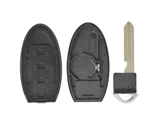 New-Nissan-Infiniti-Smart-Remote-Key-Shell-3+1-Button-Left-Battery-Type